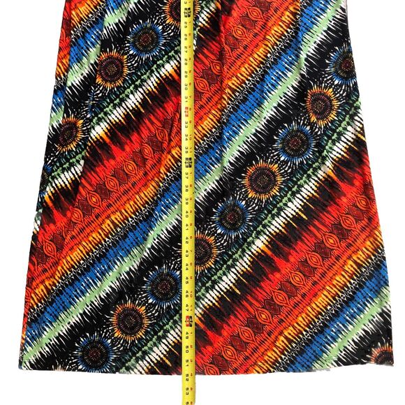 Chicos Sunflower Maxi Dress Womens 2 Large Sleeveless Empire Waist Boho Artsy - Picture 11 of 12